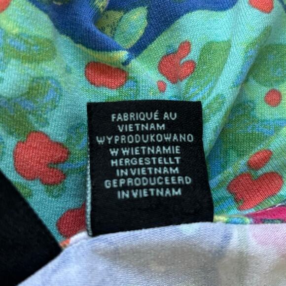 84. Cynthia Rowley Paisley Print Tunic Dress Size Small - Boho Summer Vibes - Picture 10 of 11